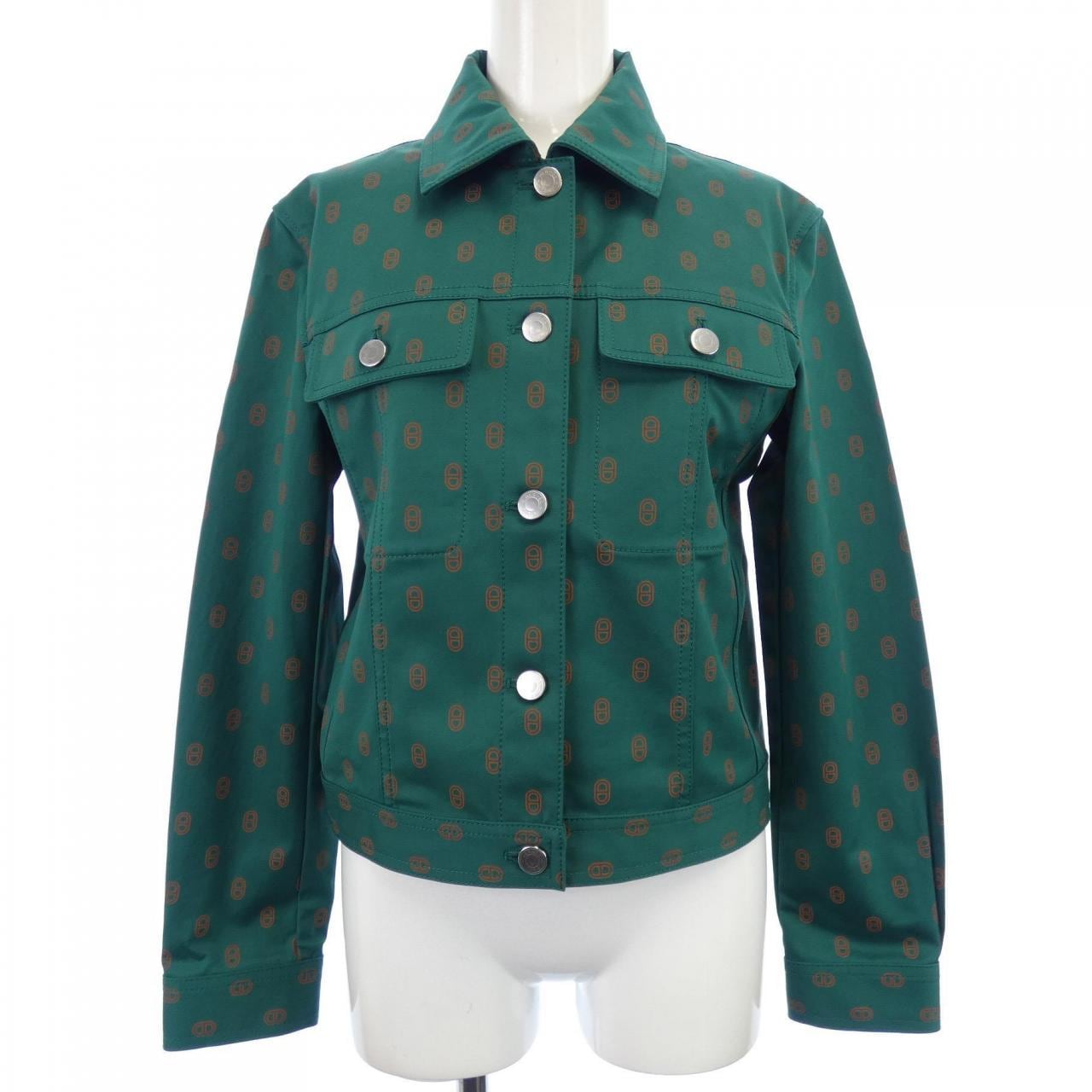 エルメス HERMES シェーヌ・ダンクル クルー・ド・セル 4E0264D7 ジャケット