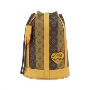 ルイヴィトン モノグラム ストライプ(LVスクエアード) ランドネ メッセンジャー M45968 ショルダーバッグ