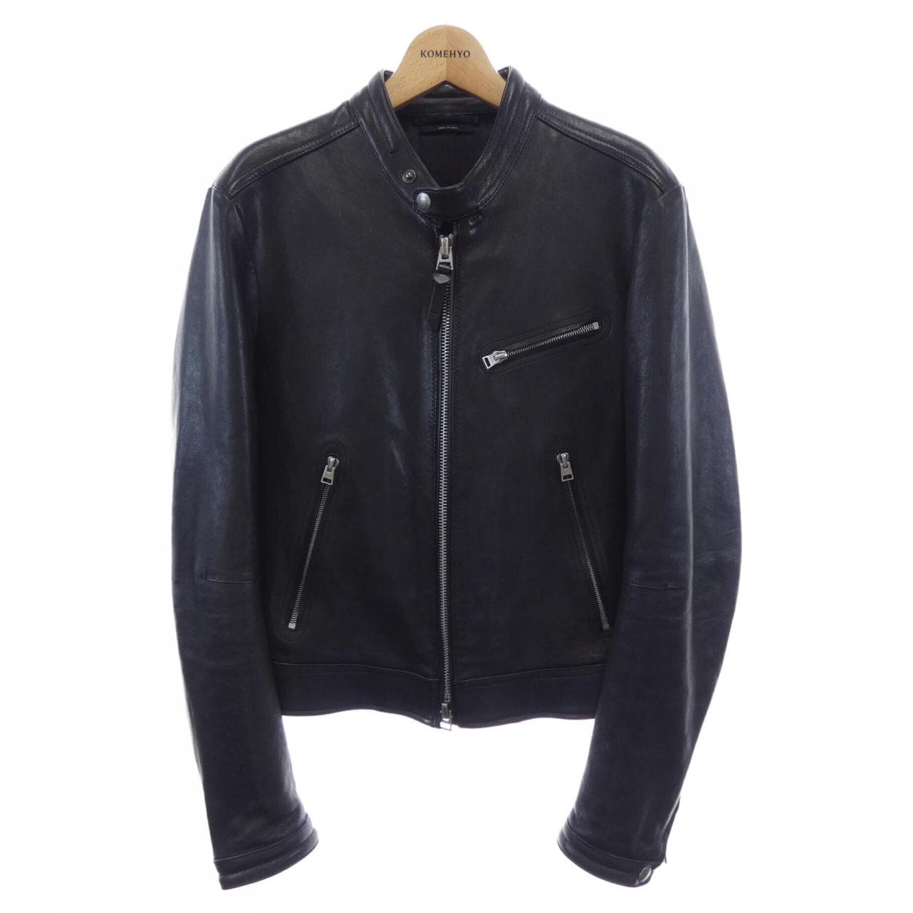 トムフォード TOM FORD BV410 TFL728 レザーライダースジャケット