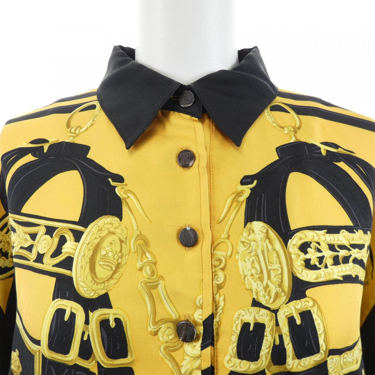 【ヴィンテージ】エルメス HERMES BRIDES DE GALA ツイルレーヌ. ポロシャツ