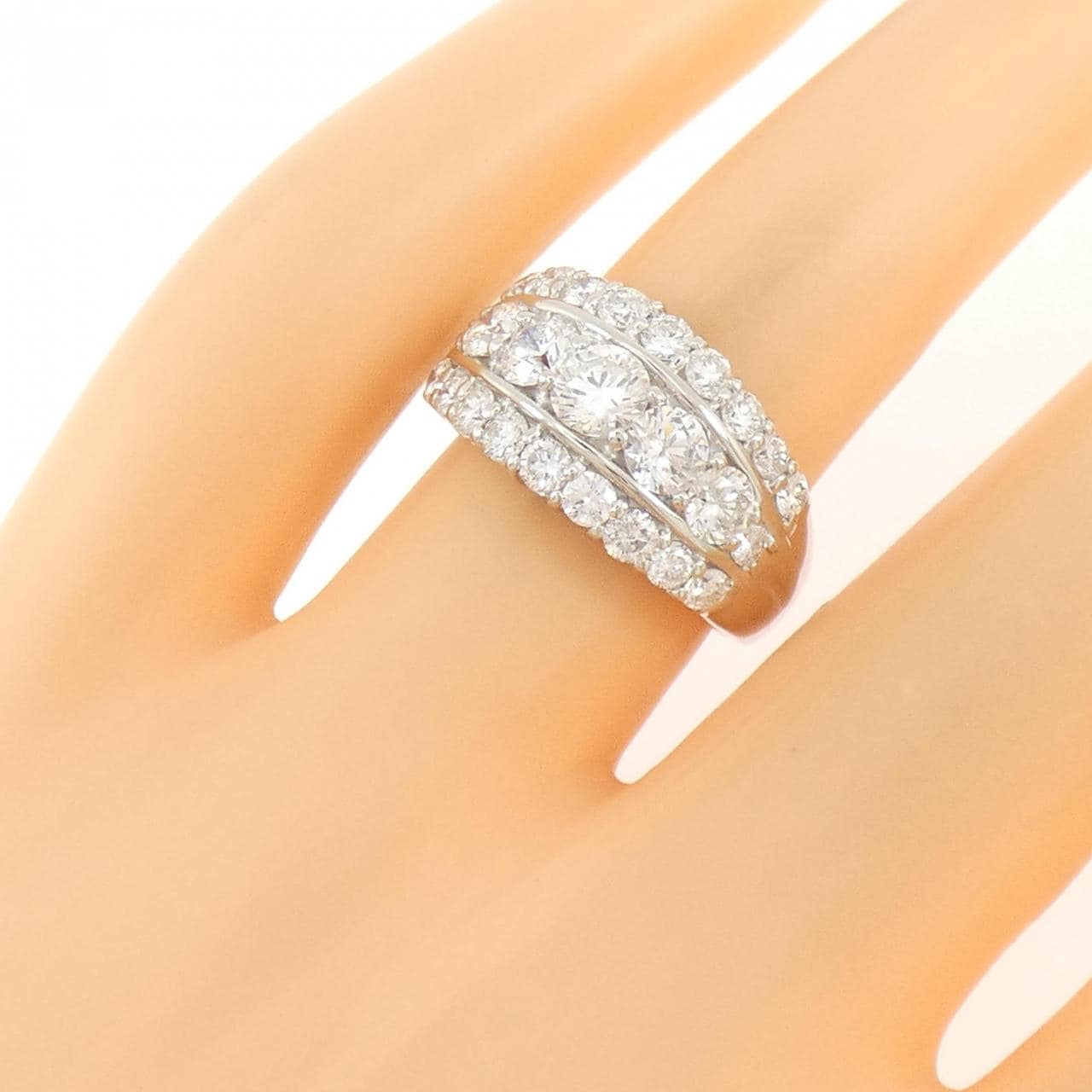 タイムセール♡未使用品 DAKS Pt900 地金 リング 15号 DM34 コメ兵｜PT900 ダイヤモンド リング 2.00CT｜ジュエリー｜リング