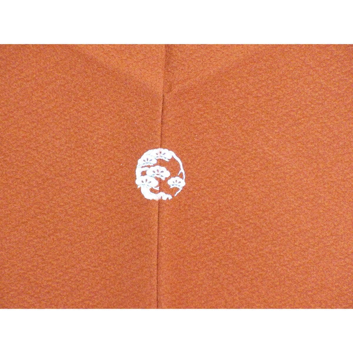 【未使用品】色無地　光琳根上り松　裄丈Ｓ寸