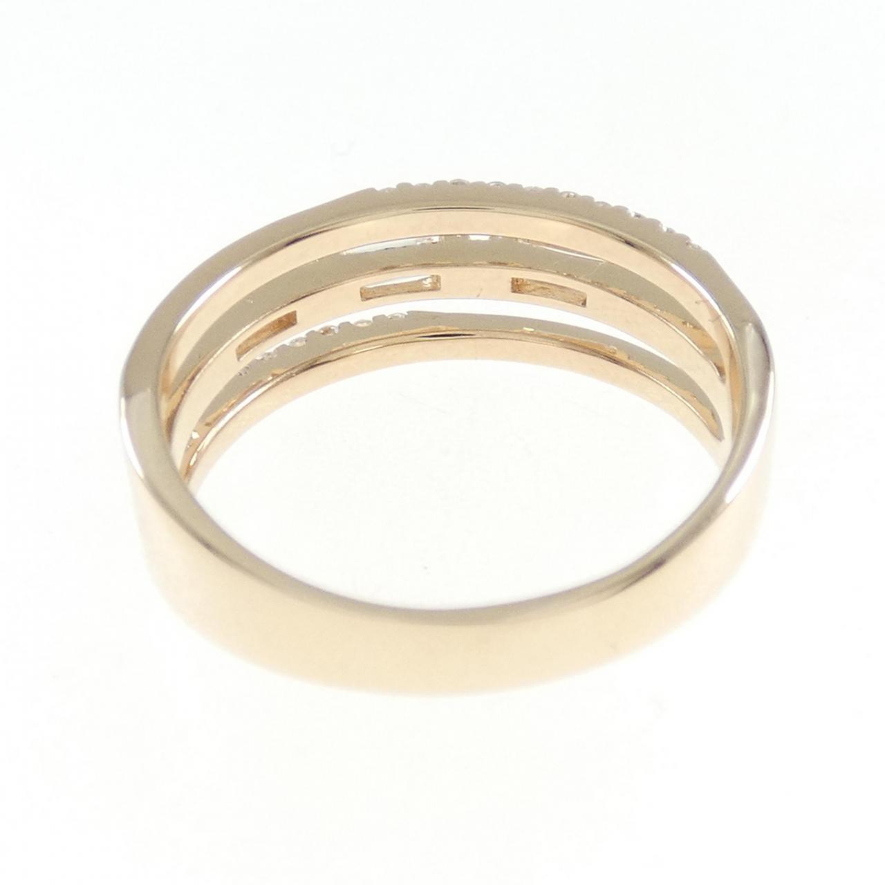 K18PG ダイヤモンド リング 0.53CT
