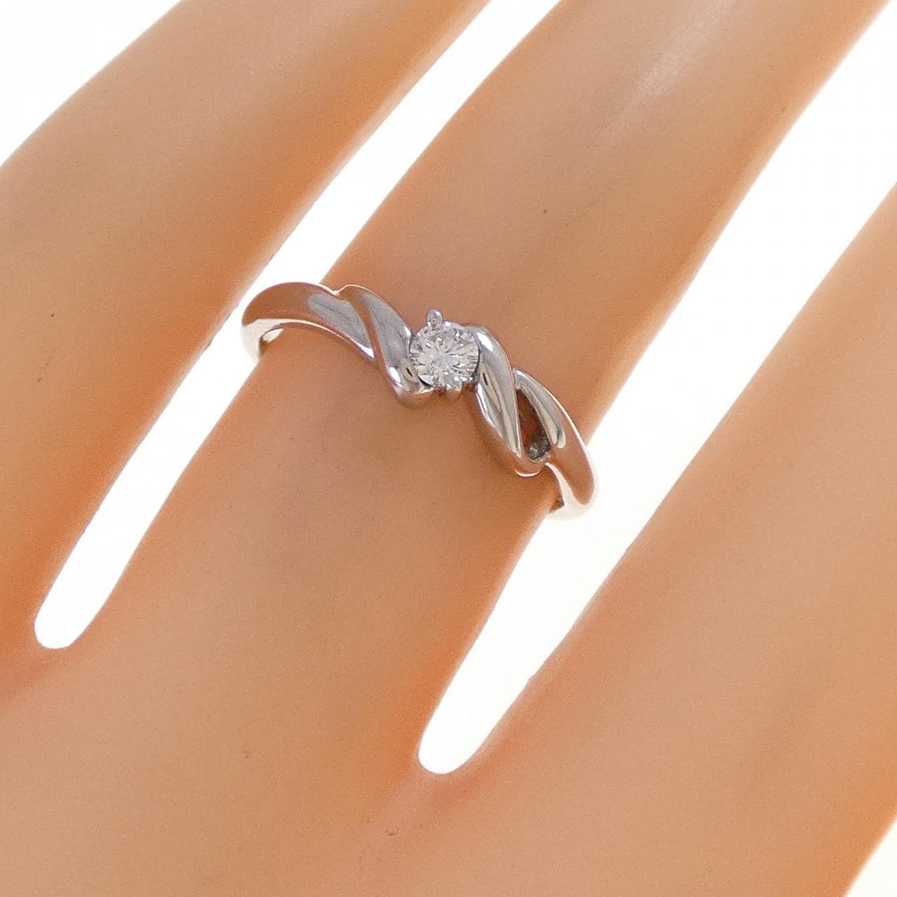 PT900 ダイヤモンド リング 0.08CT