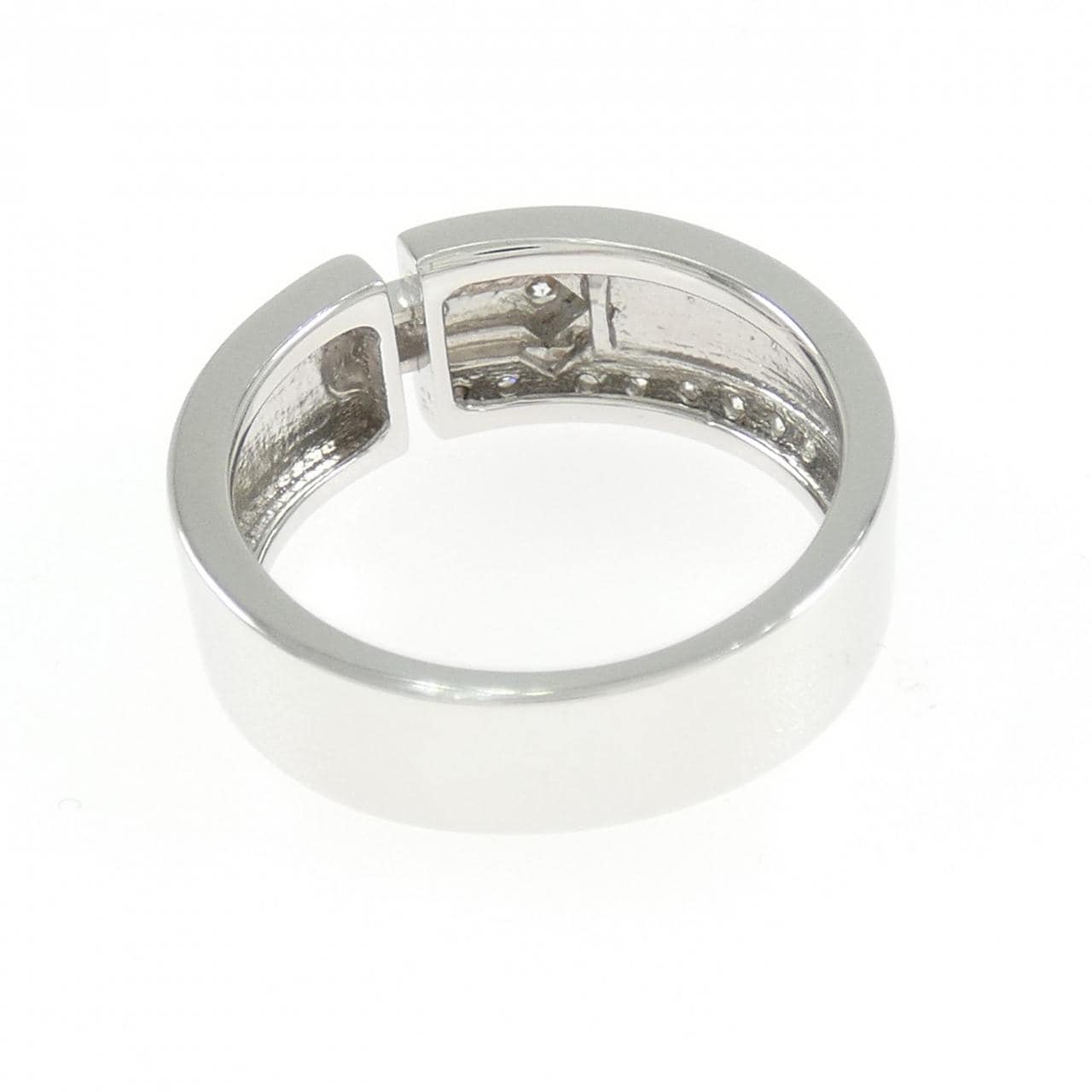 750WG ダイヤモンド リング 0.19CT