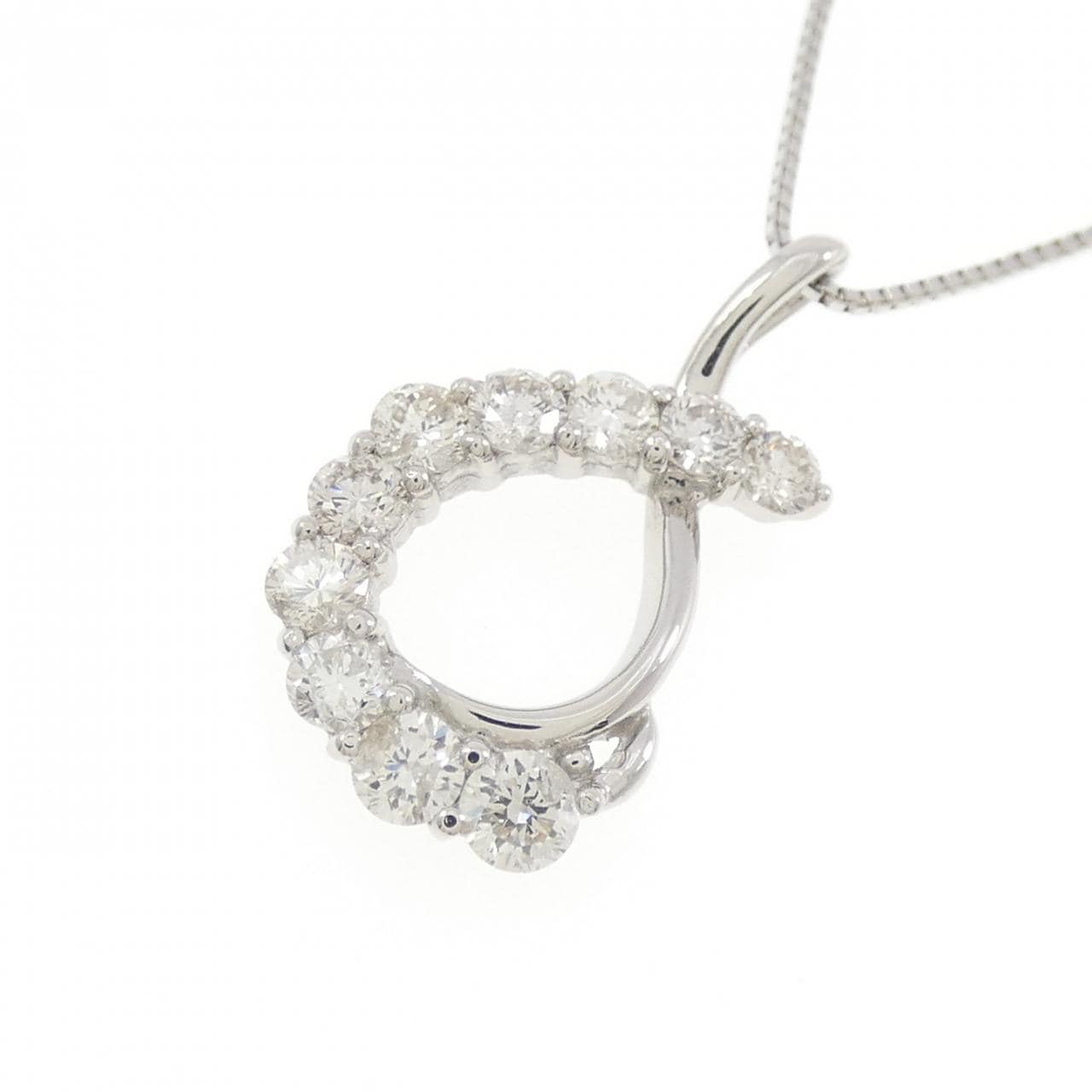 PT900/PT850 ダイヤモンド ネックレス 0.50CT