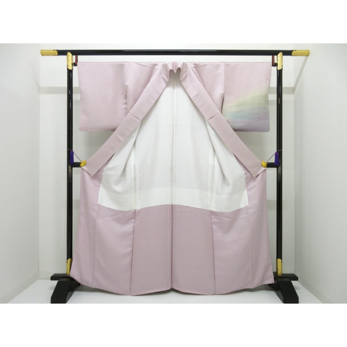 訪問着　二代目久保田一竹　身幅Ｌ寸