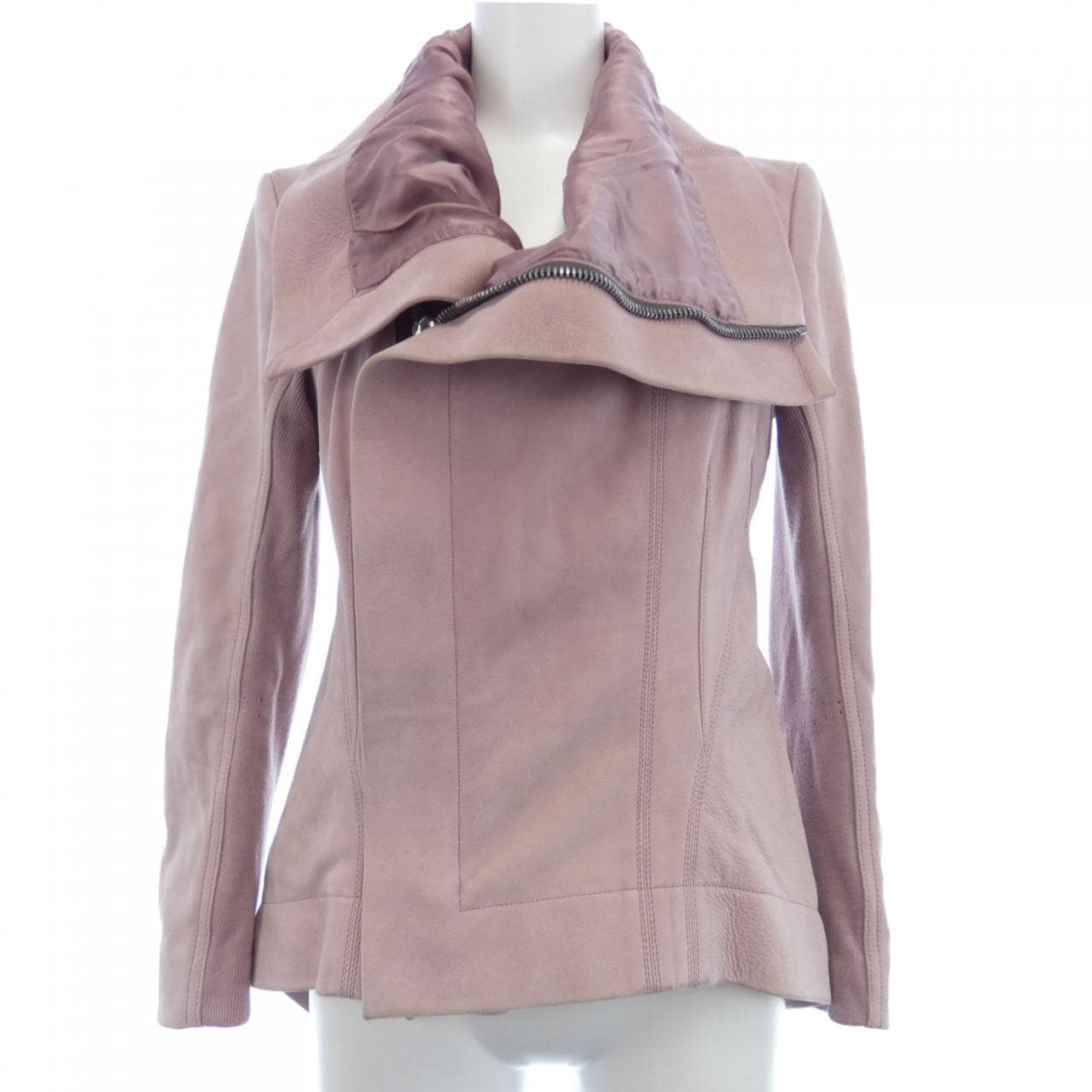 リックオウエンス Rick owens レザーライダースジャケット