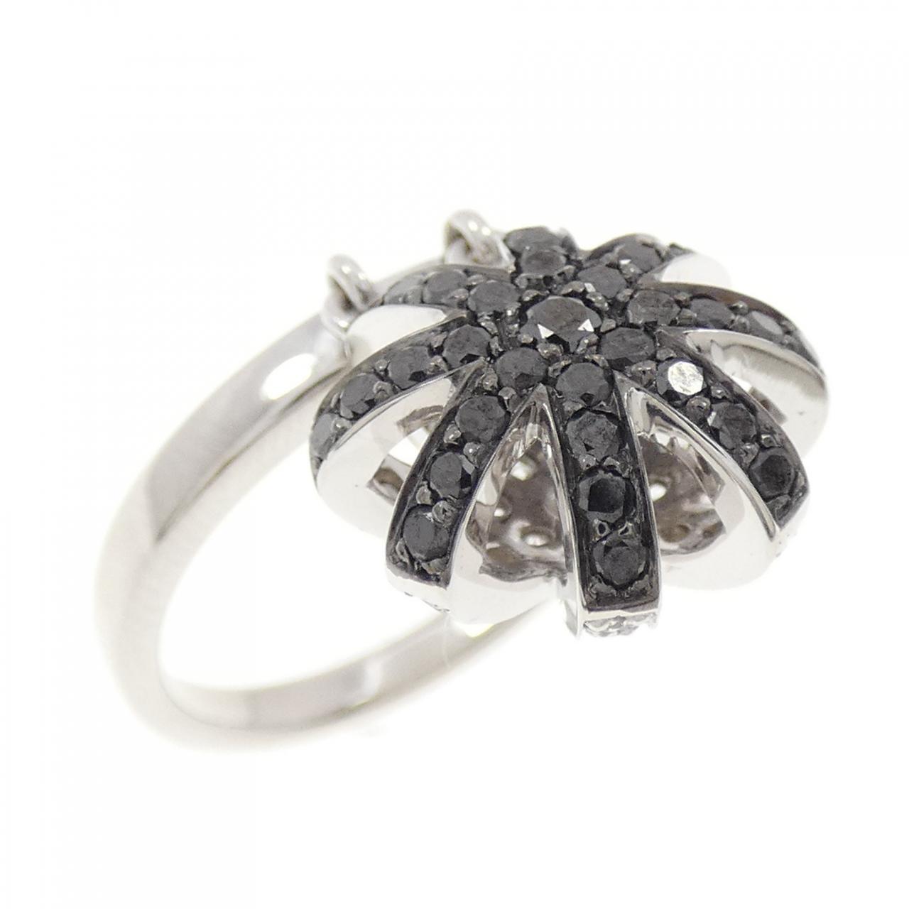 750WG ダイヤモンド リング 0.34CT