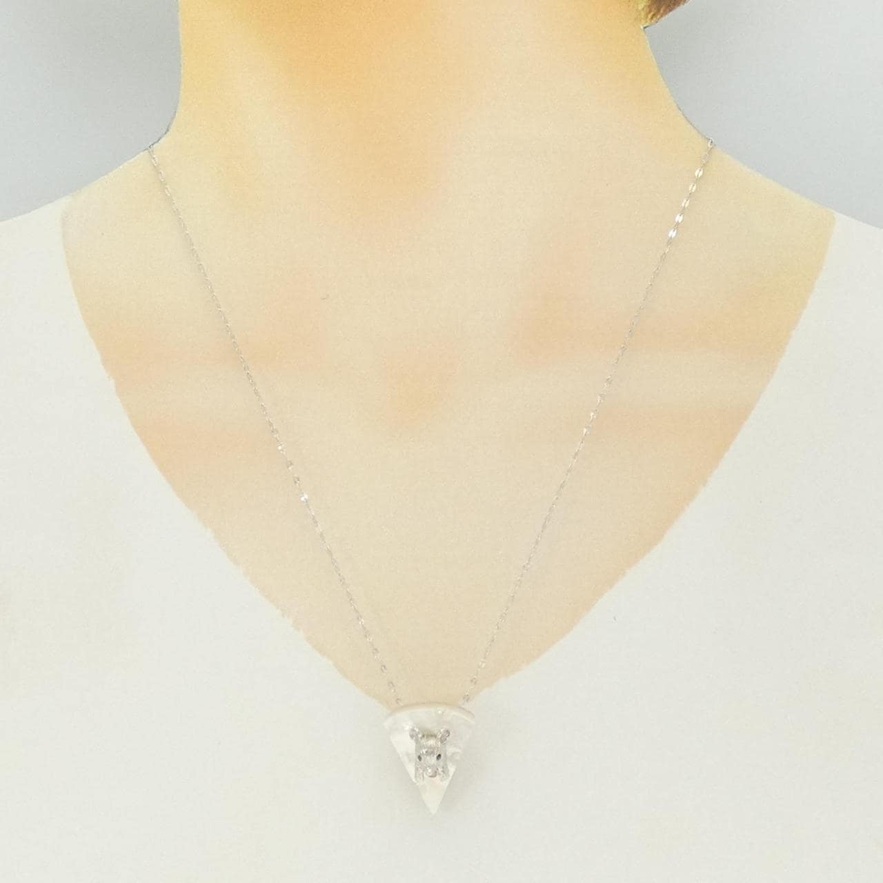 ジーエスティービー マウス カラーストーン ネックレス