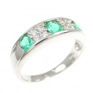 PT900 エメラルド リング 0.44CT