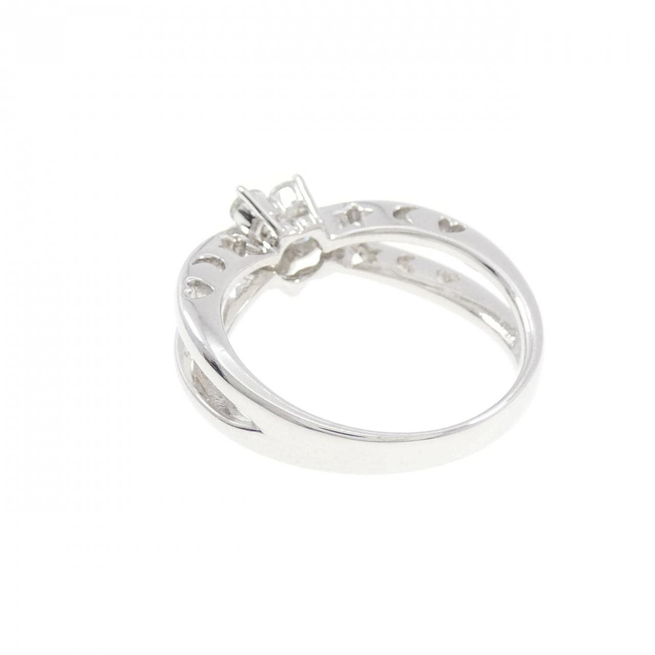 ポンテヴェキオ フラワー リング 0.30CT