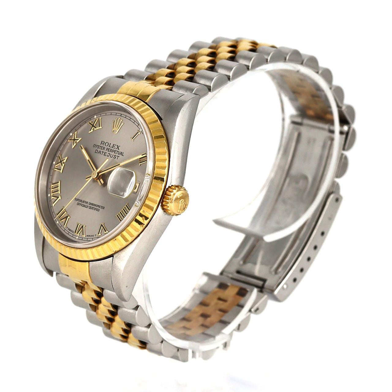 【ノーメンテナンス還元価格】ロレックス デイトジャスト 16233 SSxYG 自動巻 T番