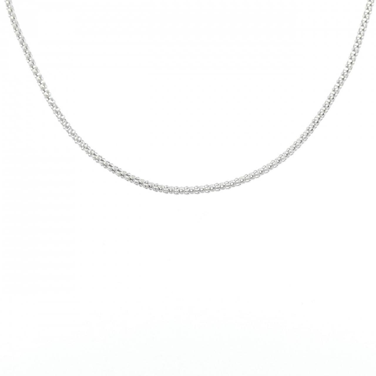 K18WG chain necklace