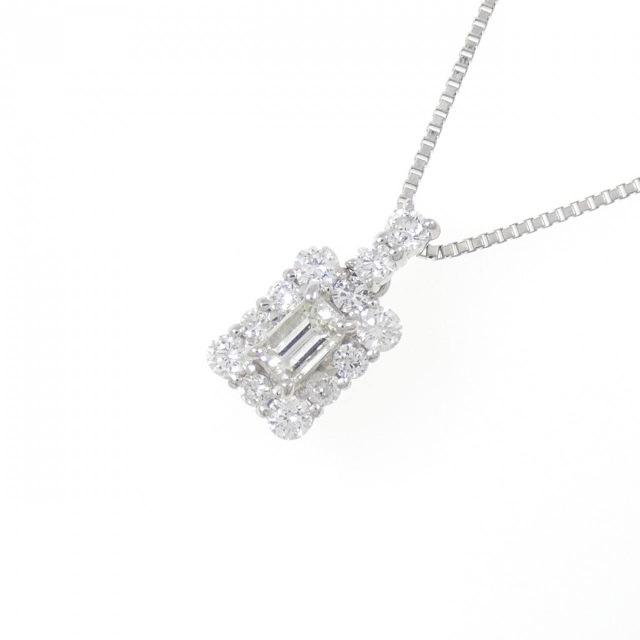 PT ダイヤモンド ネックレス 0.12CT