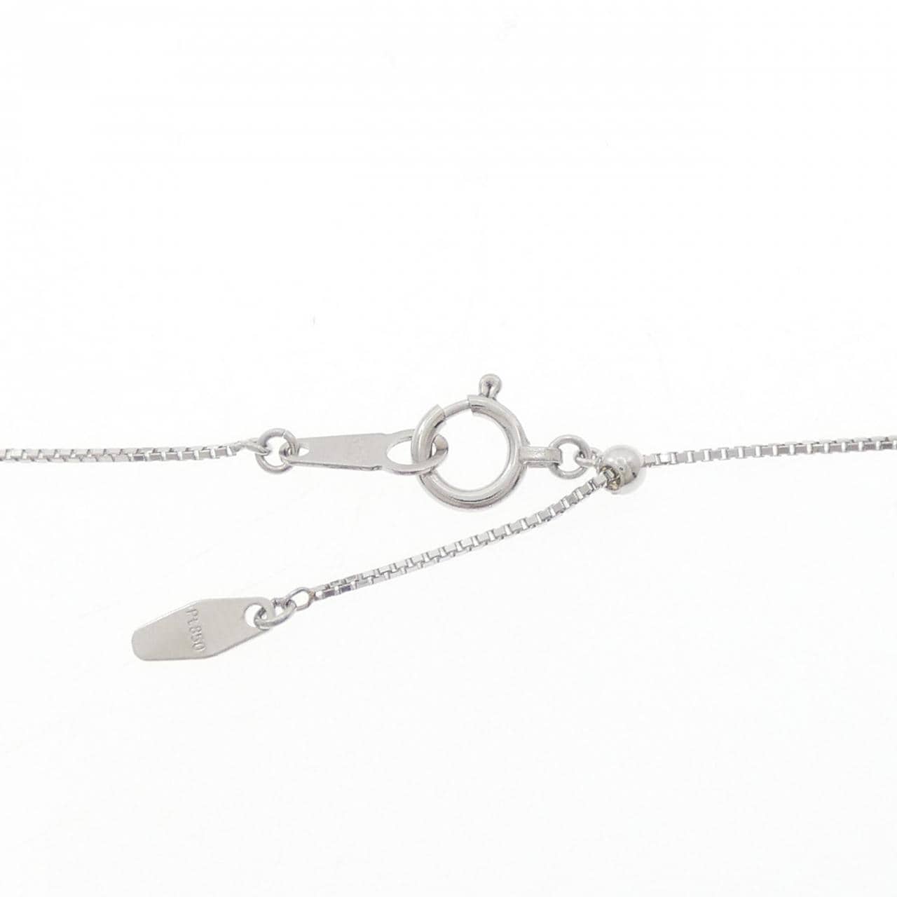 PT900/PT850 ソリティア ダイヤモンド ネックレス 0.545CT