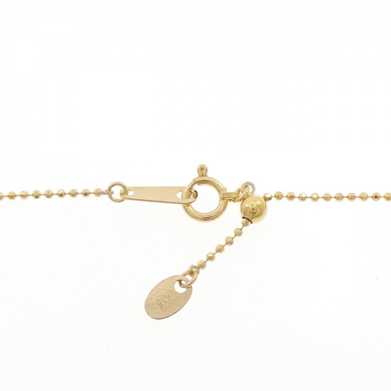 K18YG ダイヤモンド ネックレス 0.30CT