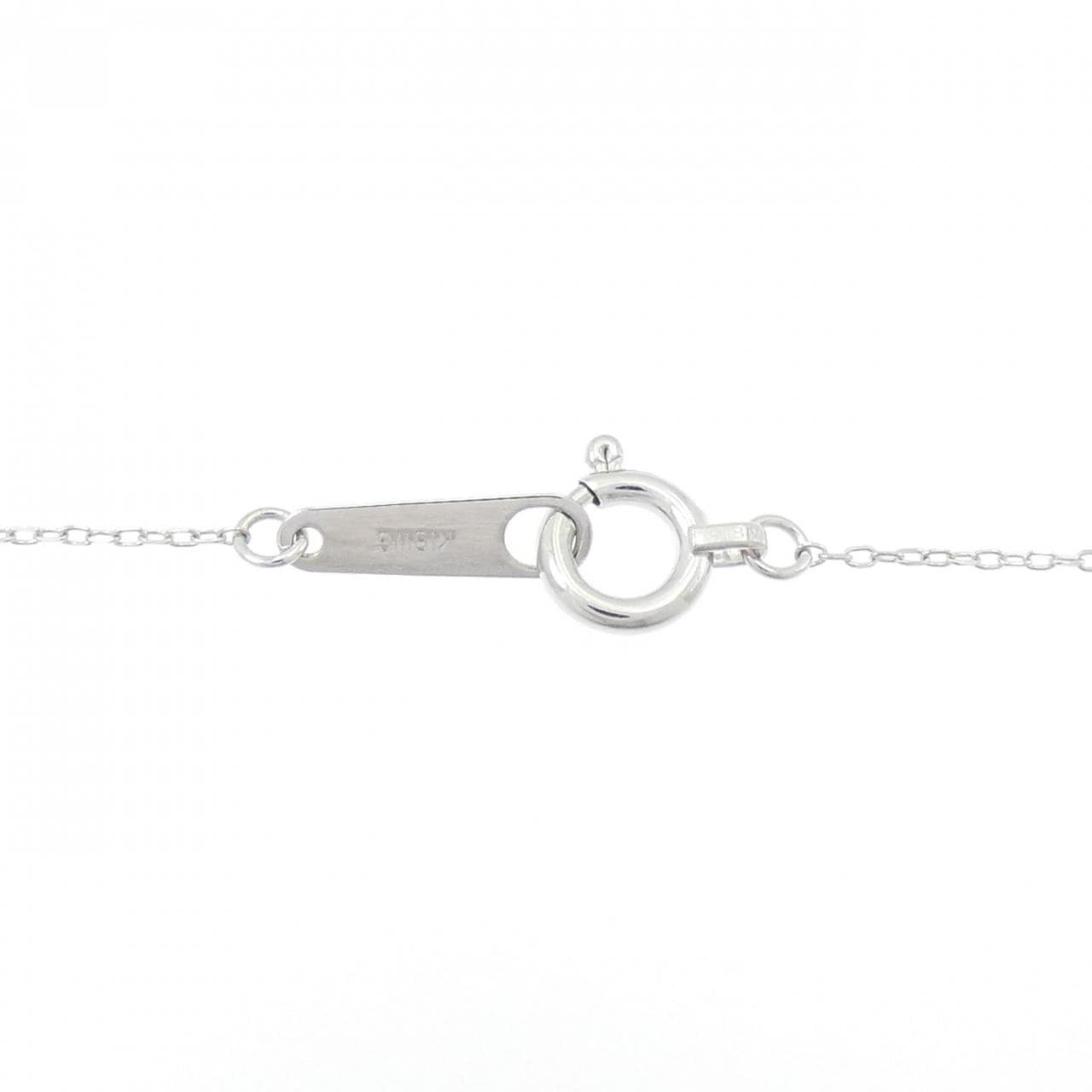 K18WG ダイヤモンド ネックレス 0.30CT