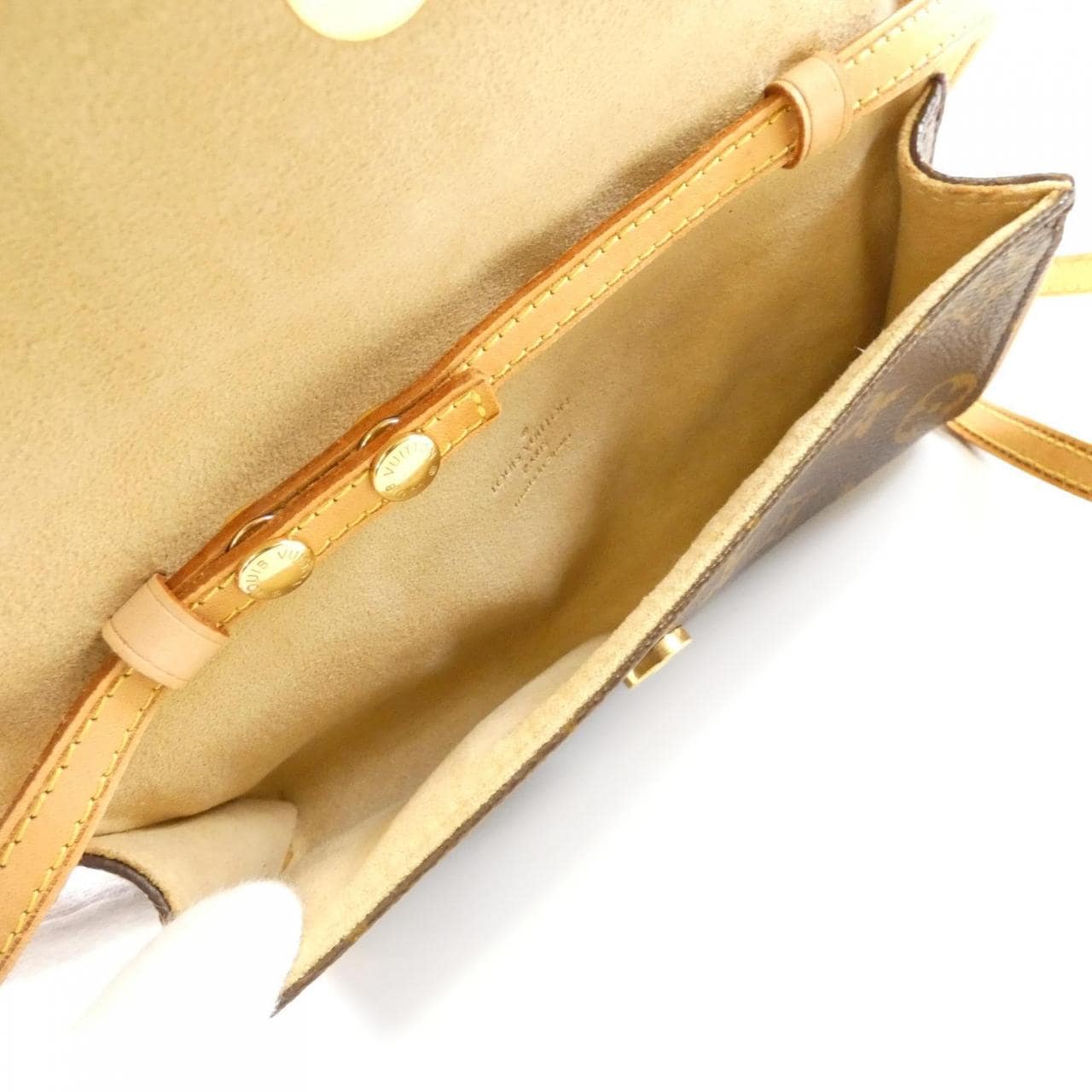 LOUIS VUITTON Monogram Pochette Twin PM M51854 單肩包