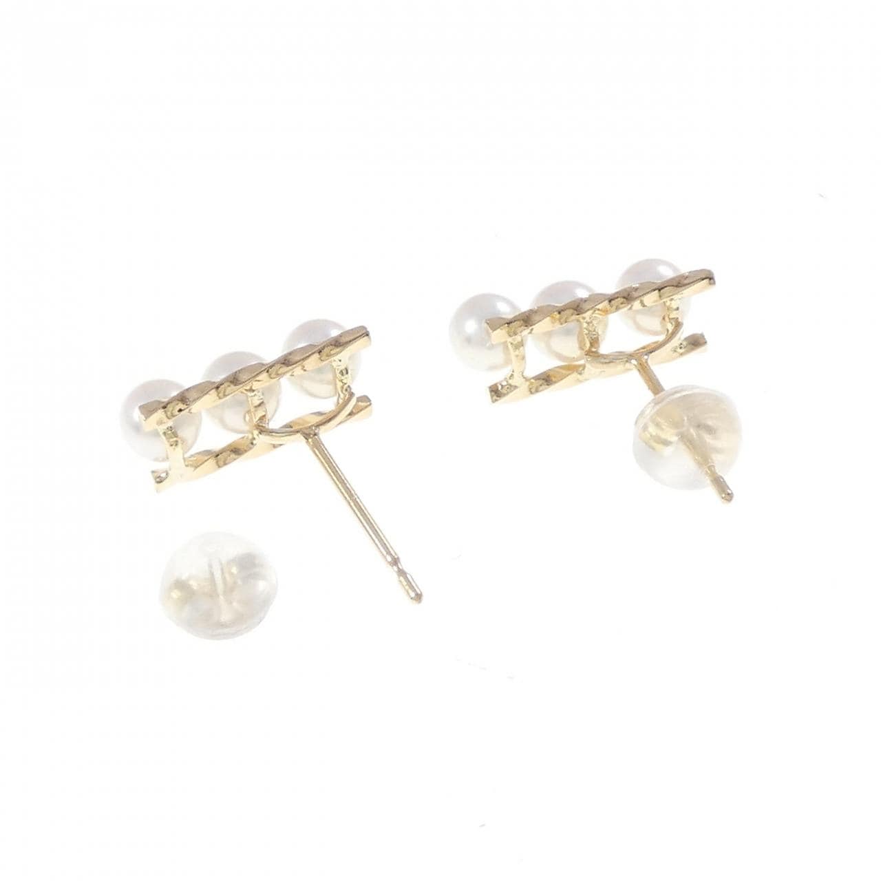 K18YG アコヤパール ピアス