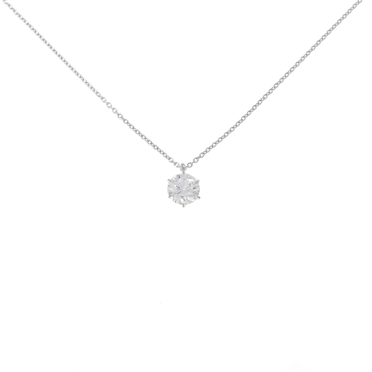 【リメイク】PT900/PT850 ダイヤモンド ネックレス 0.600CT D VS2 VG