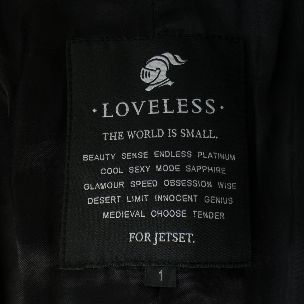 ラブレス LOVELESS チェスターコート