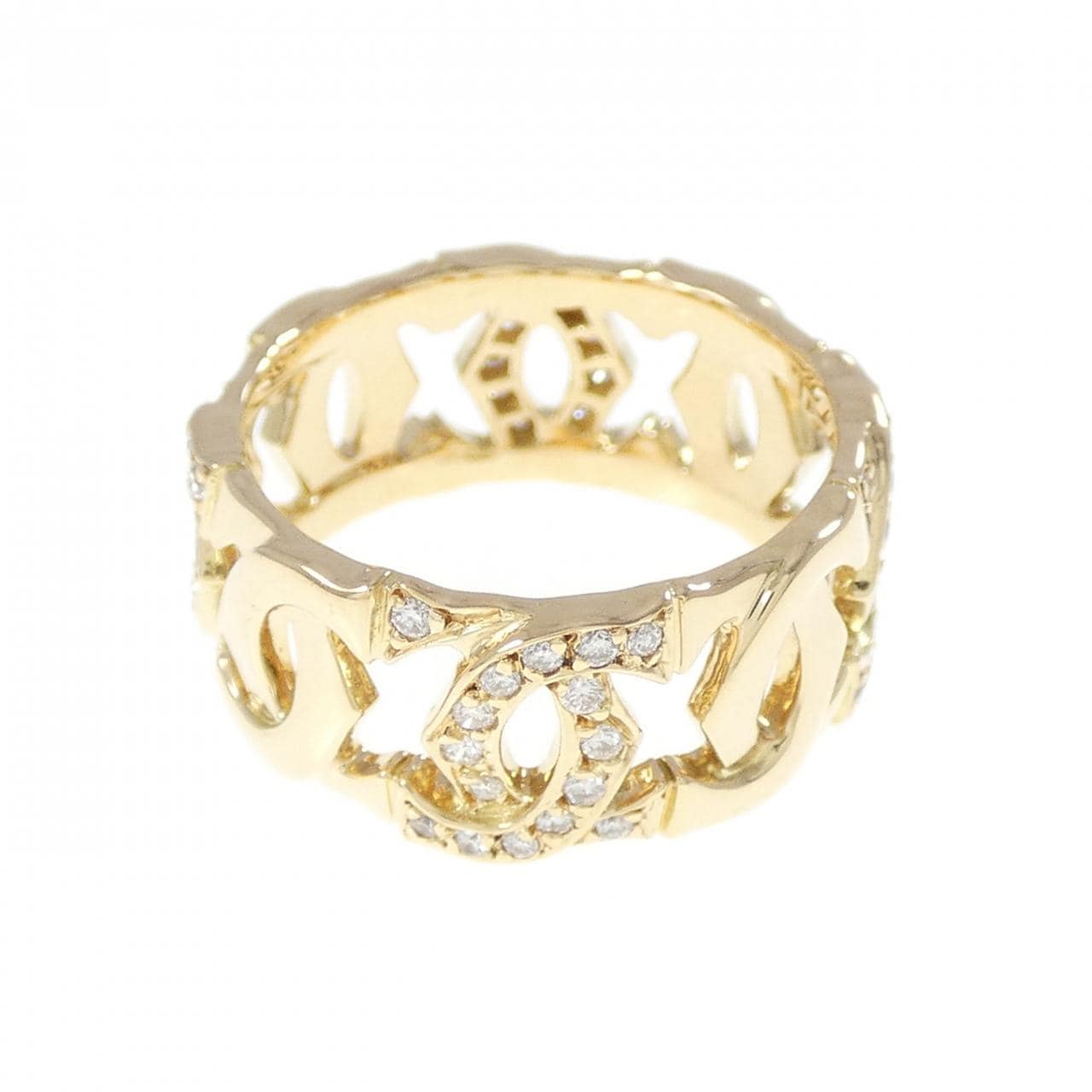 【ヴィンテージ】カルティエ アントルラセ スモール ハーフ リング