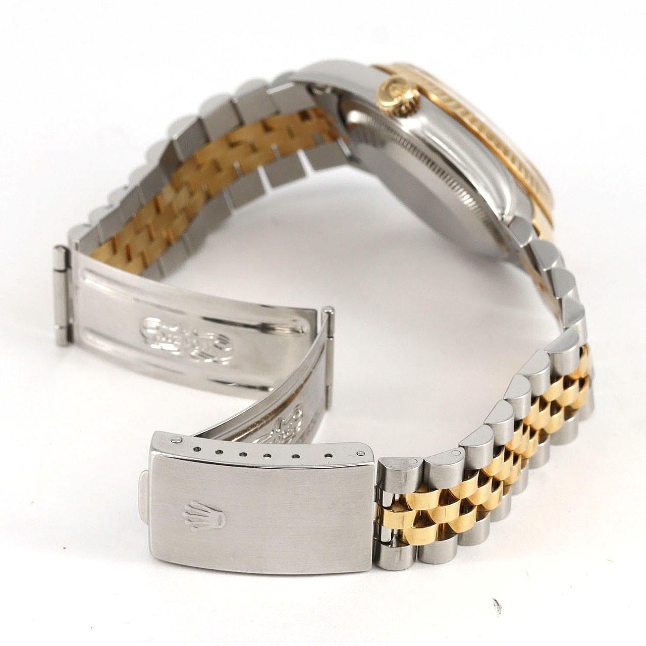 【ノーメンテナンス特価】ロレックス デイトジャスト 16233G SSxYG 自動巻 T番