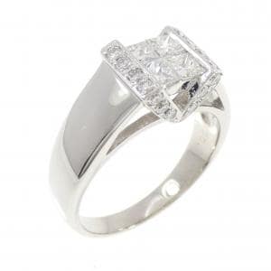 PT900 ダイヤモンド リング 1.00CT