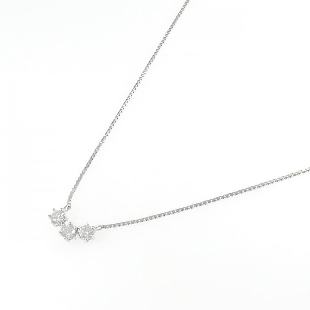 PT900/PT850 ダイヤモンド ネックレス 0.51CT