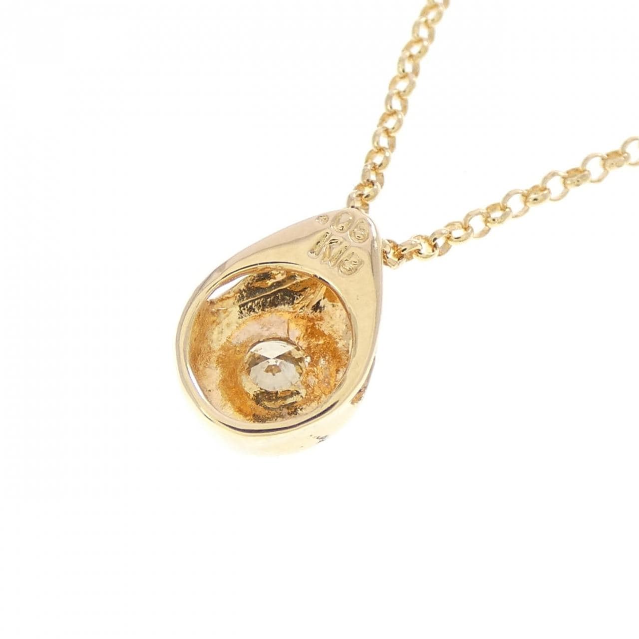 K18YG ダイヤモンド ネックレス 0.05CT