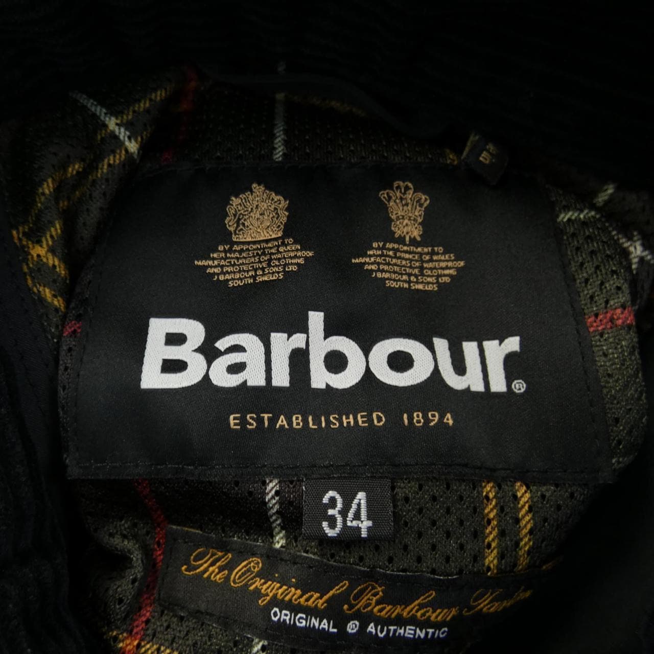 BARBOUR coat