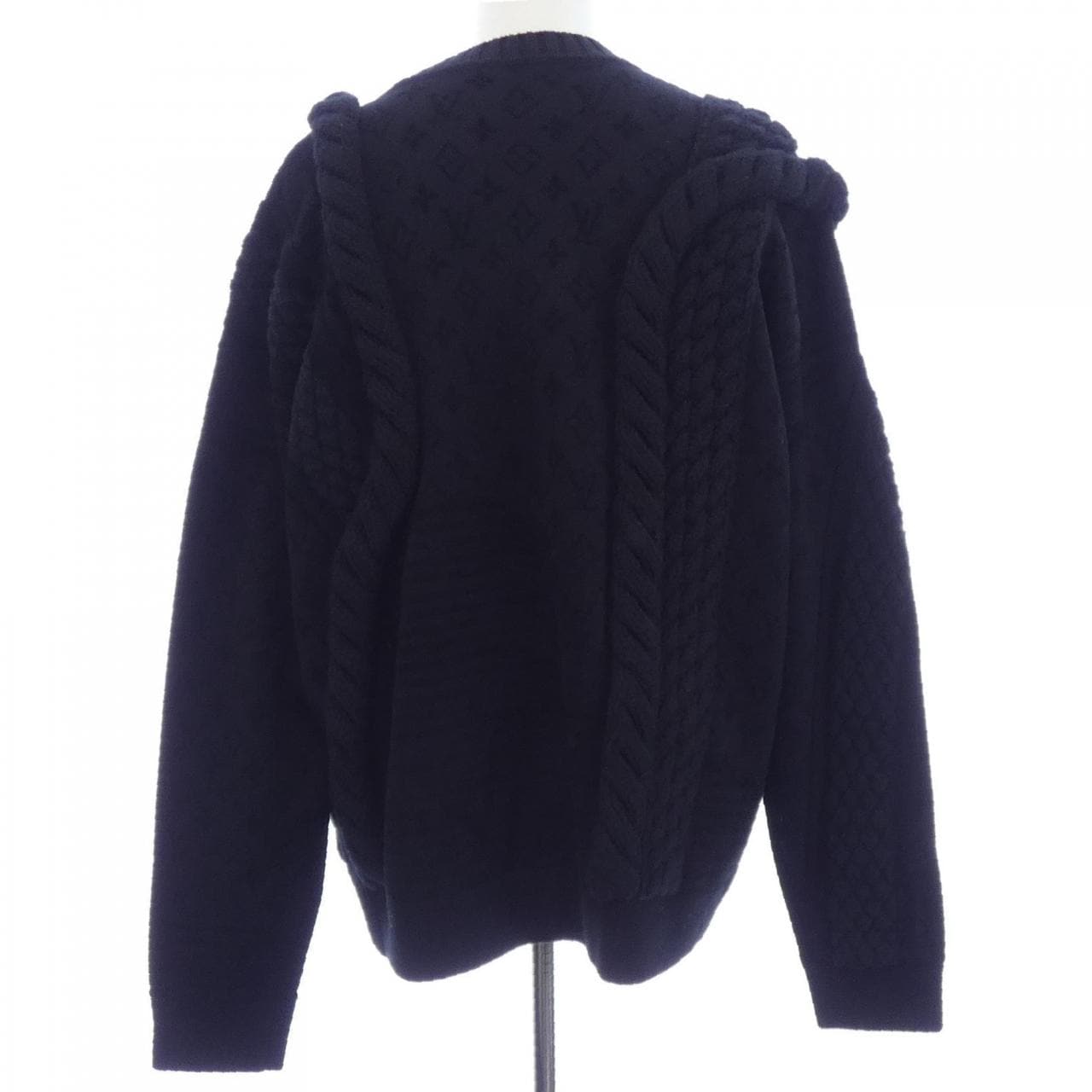 ルイヴィトン LOUIS VUITTON チャンキーウールブレンド ケーブルカーディガン HSN71WSUR カーディガン