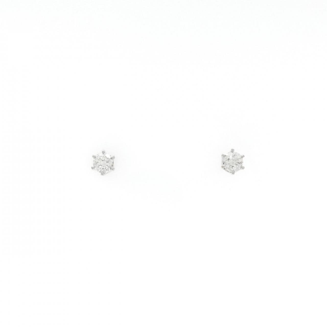 PT Solitaire Diamond Earrings 0.328CT