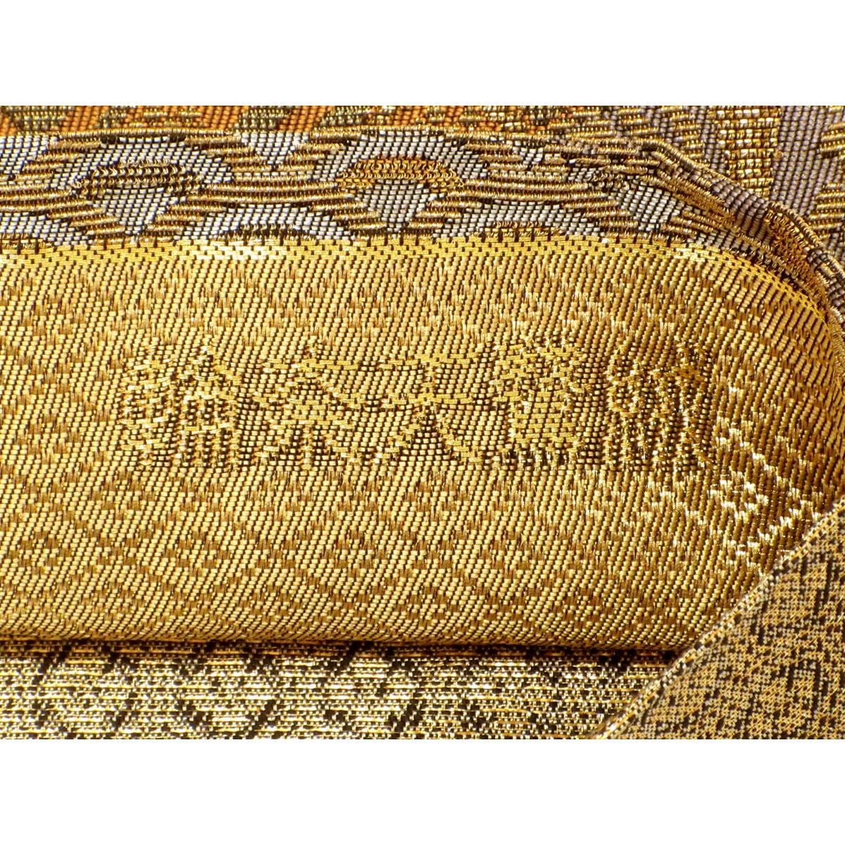 【未使用品】袋帯　【誉田屋源兵衛】輪奈織