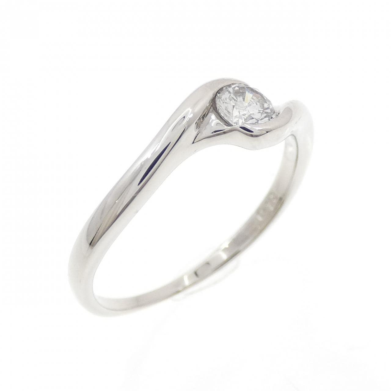 PT900 ダイヤモンド リング 0.18CT