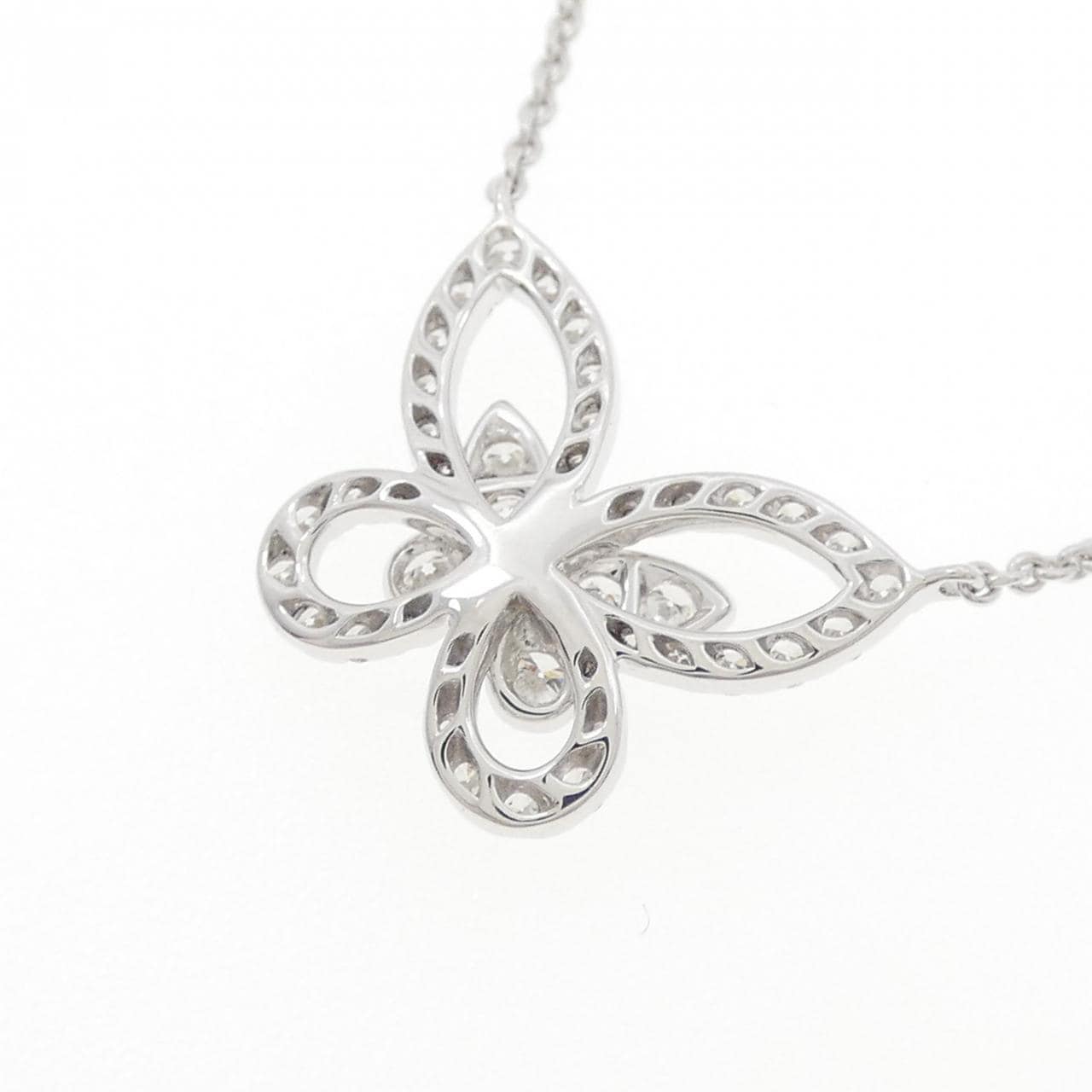 グラフ ミニ バタフライ シルエット ネックレス