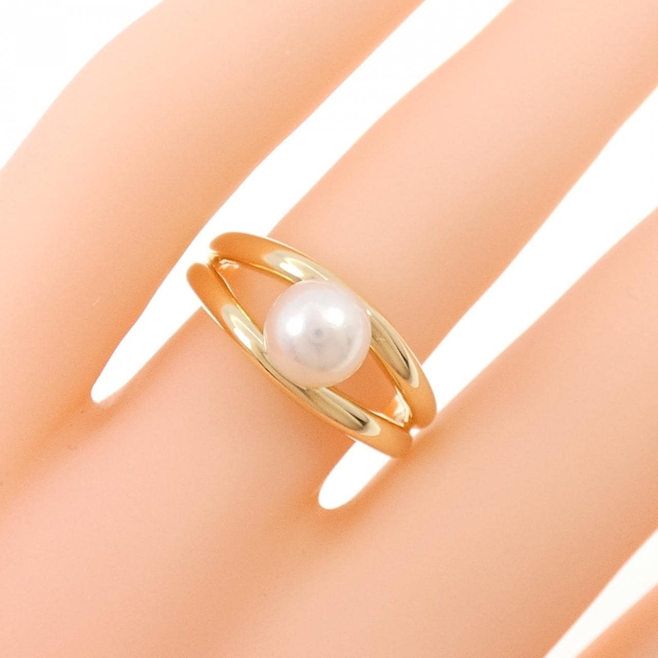 ミキモト アコヤパール リング 6.4mm