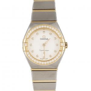 【新品】オメガ コンステレーション コンビ/D･12P 131.25.25.60.52.002 SSxYG クォーツ