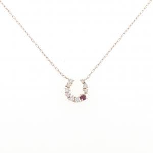4゜C ルビー ネックレス