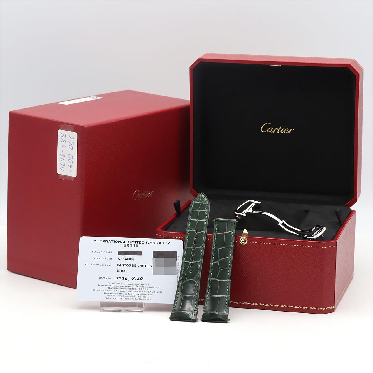 カルティエ サントス･ドゥ･カルティエ LM WSSA0062 SS 自動巻