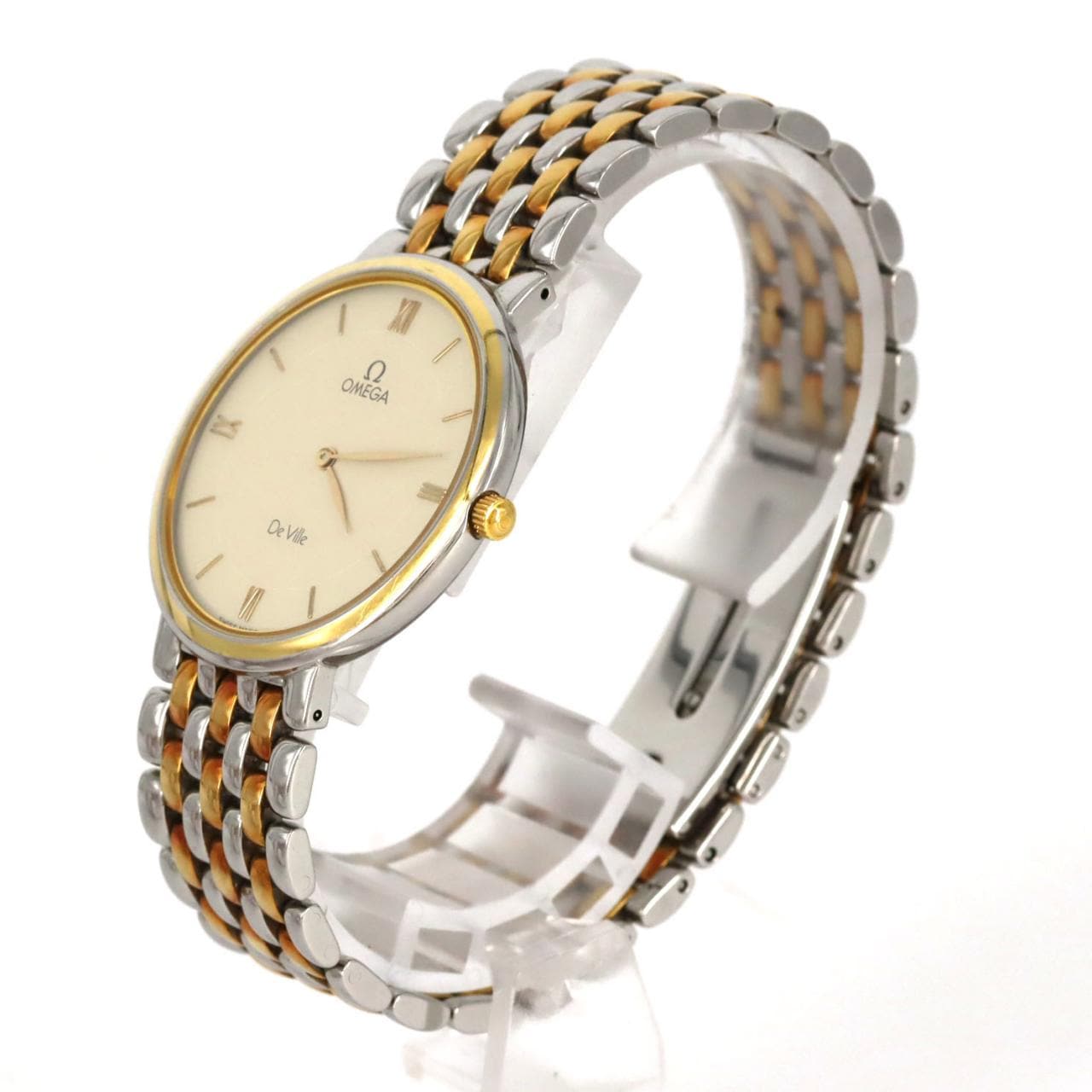 【ノーメンテナンス特価】オメガ デ･ビル コンビ 7200.22 SSxGP クォーツ