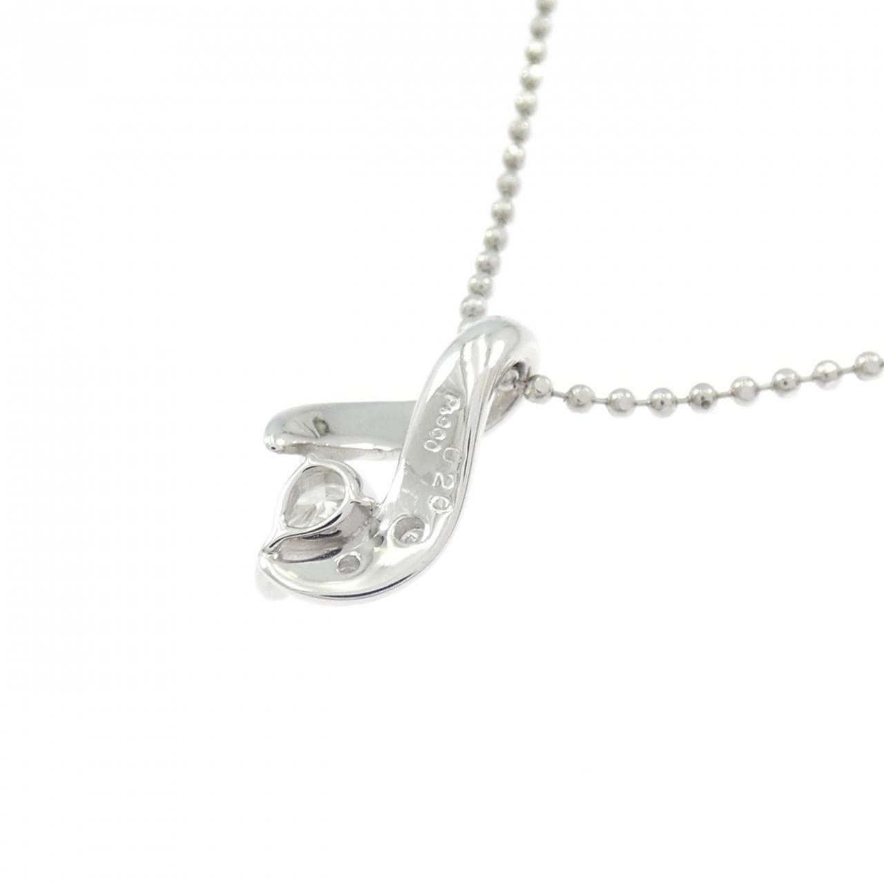 PT900/PT850 ダイヤモンド ネックレス 0.20CT