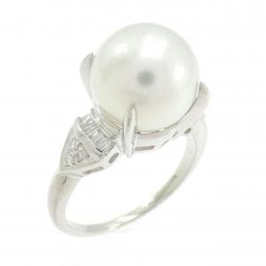 PT900 白蝶パール リング 10.4mm