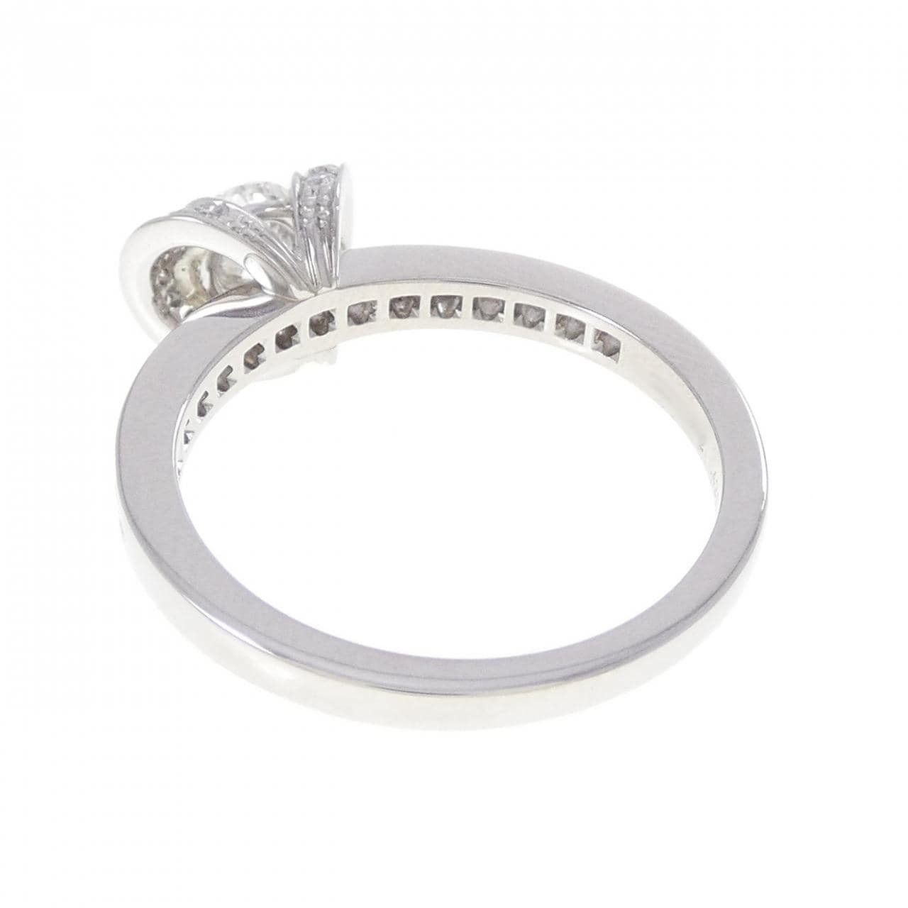 ティファニー リボン リング 0.42CT