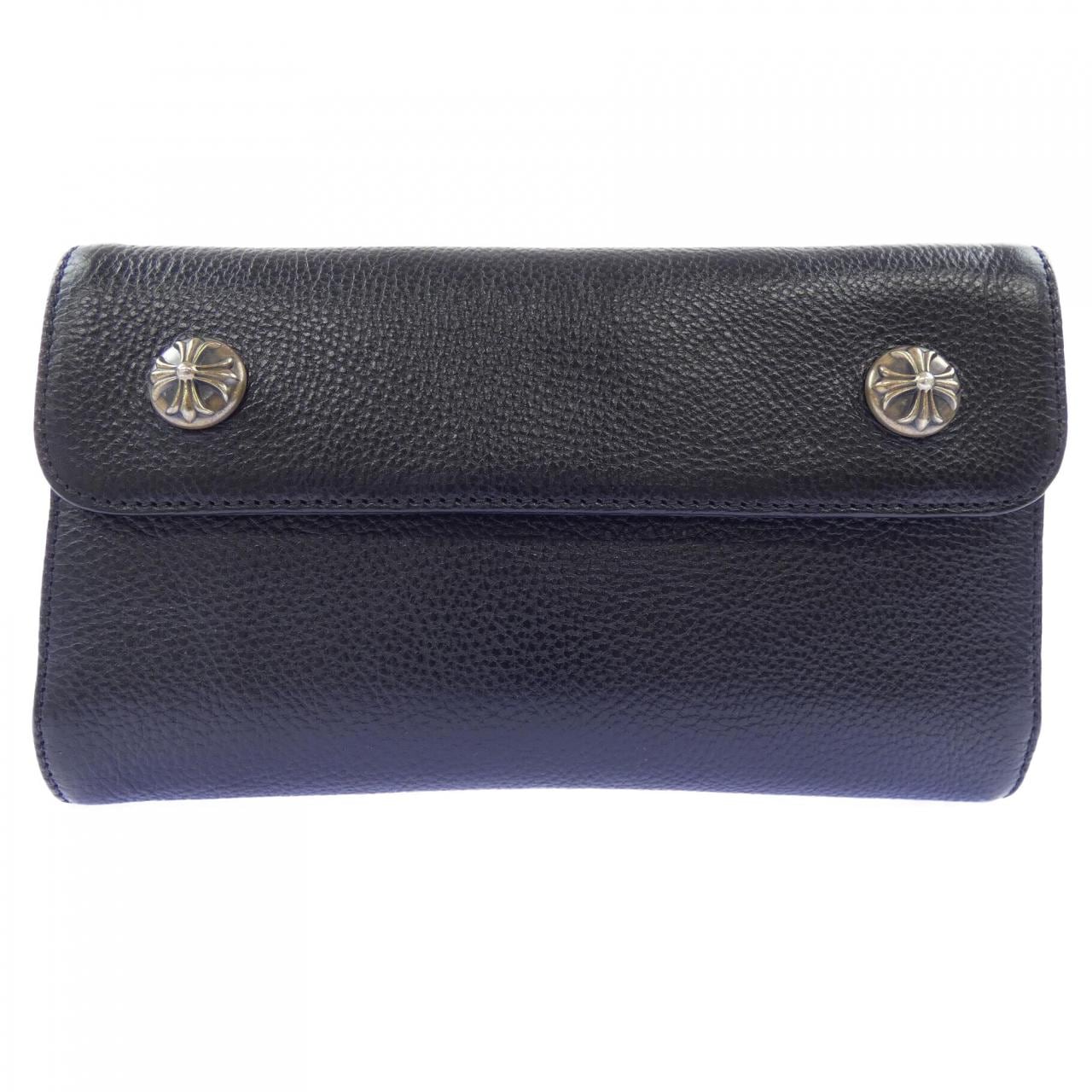 クロムハーツ CHROME HEARTS WAVE CROSS BTN　ウェーブ クロスボタン 2246 304 0501 0900 WALLET