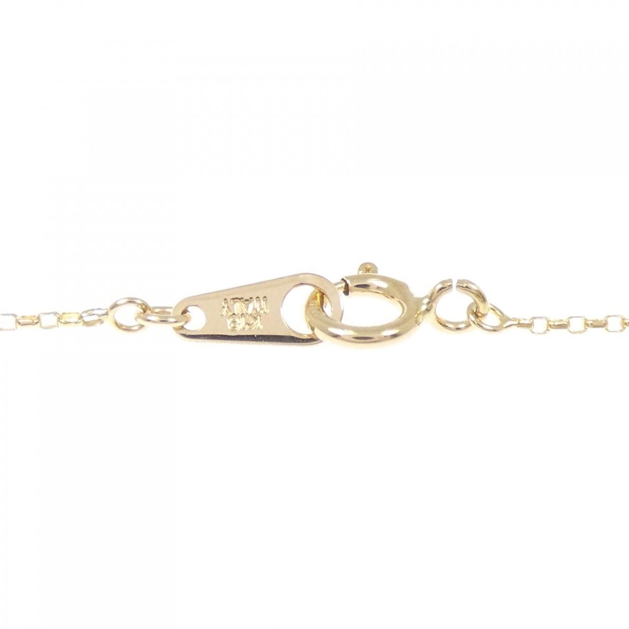 K18YG ダイヤモンド ネックレス 0.32CT