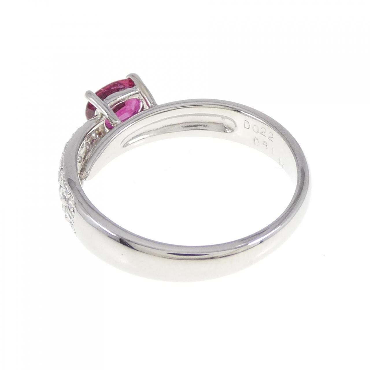 PT ルビー リング 0.81CT