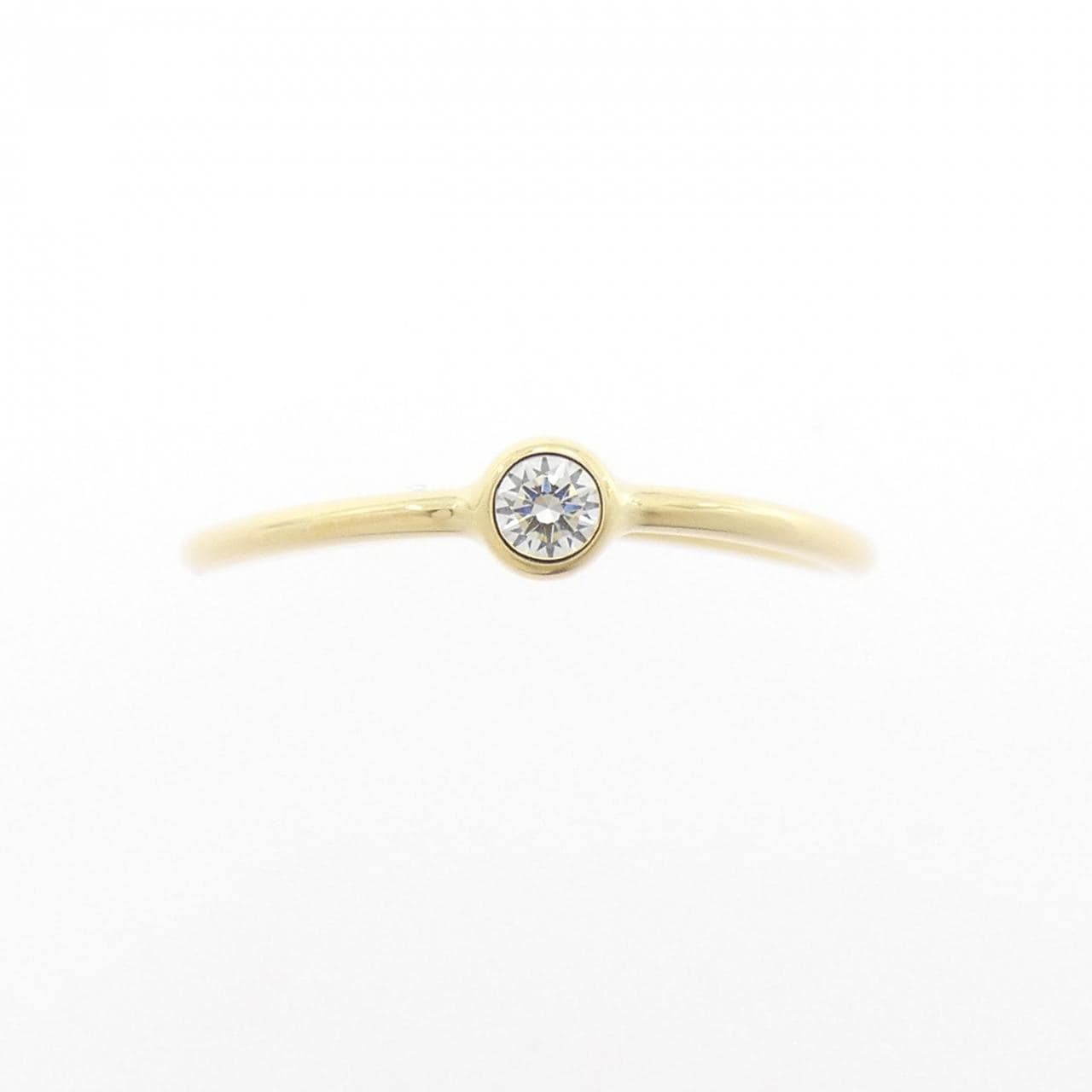 ティファニー ウェーブシングルロウ リング