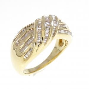 K18YG ダイヤモンド リング 1.00CT